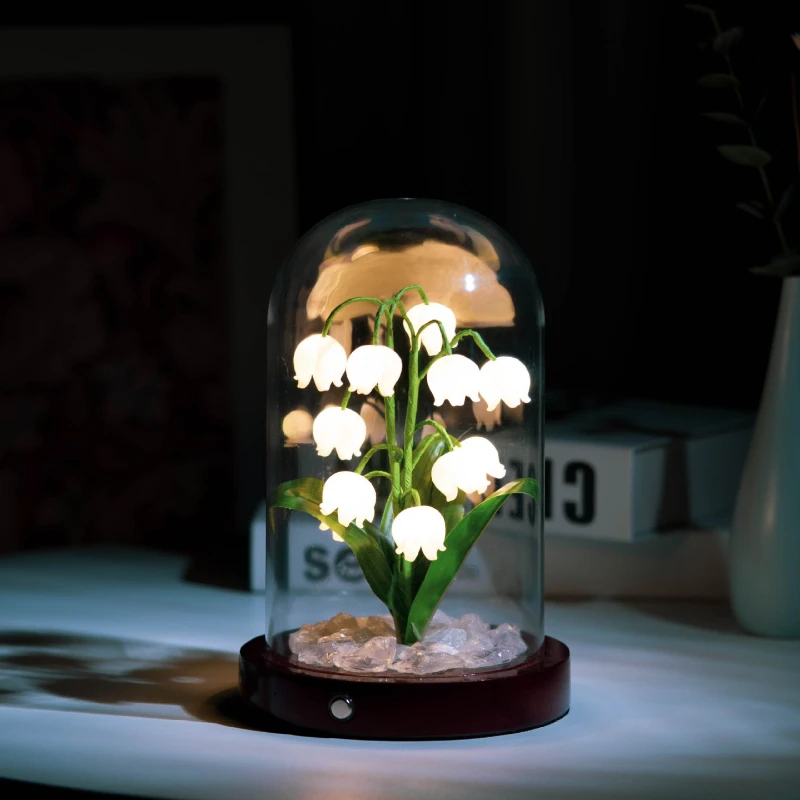 

Orchid night light Internet celebrity ornament handmade finished product creative Valentine's Day birthday wedding gift