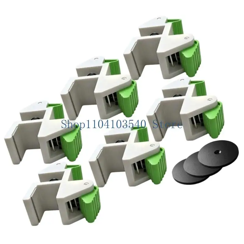 02DC Spring-Operated Cabinet Filler Clamp with Soft Contact Cushions for Trim Positioning, Layout, and Marking Work