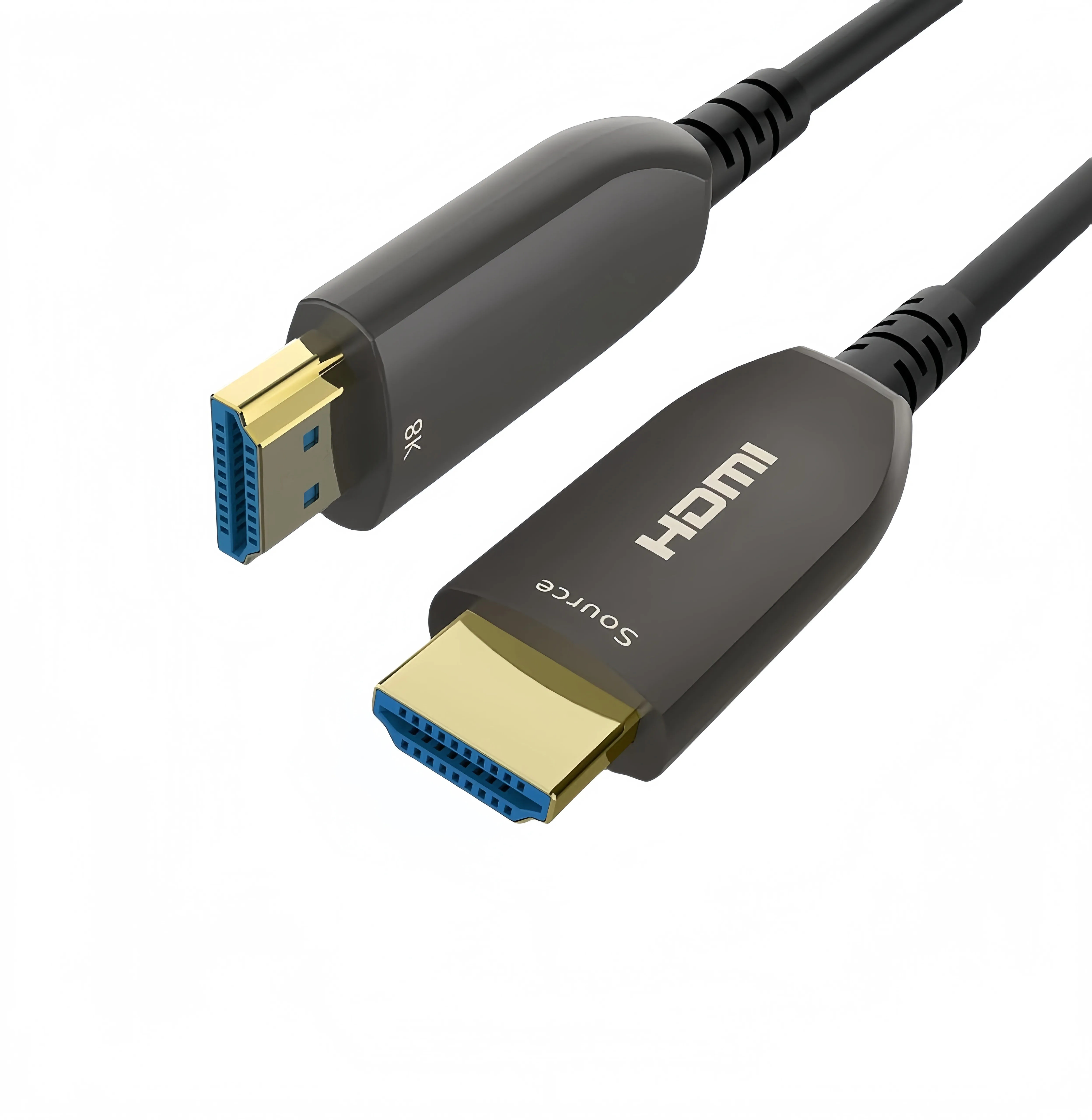 5PCS 고속 HDTV 2.1V 광섬유 케이블 48GBPS 낮은 지연 시간 8K 울트라 HD 고급 HDR 3D 비전 게임용 TV 광범위한 호환성