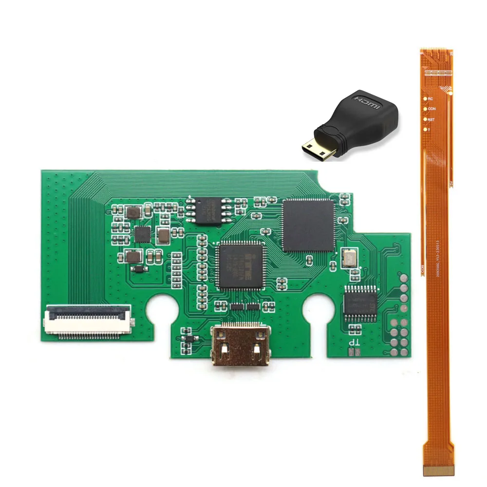 Najnowsza wersja cyfrowego zestawu HDMI do N64 z obsługą High Definition, moduł PCB do gier wideo z menu OSD, 8 trybów kolorów, wymaga lutowania. — zdjęcie produktu 7