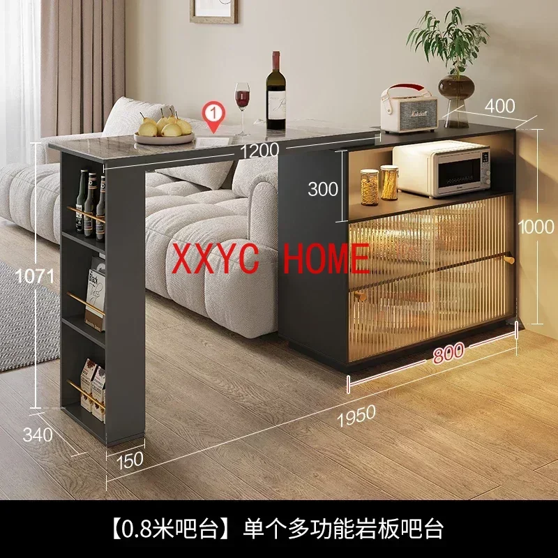 Coffee Extendable Bar Tables Dining Room Cocktail Modern Long Bar Tables High Kitchen Keuken Tafeljes Home Furniture YY50BT