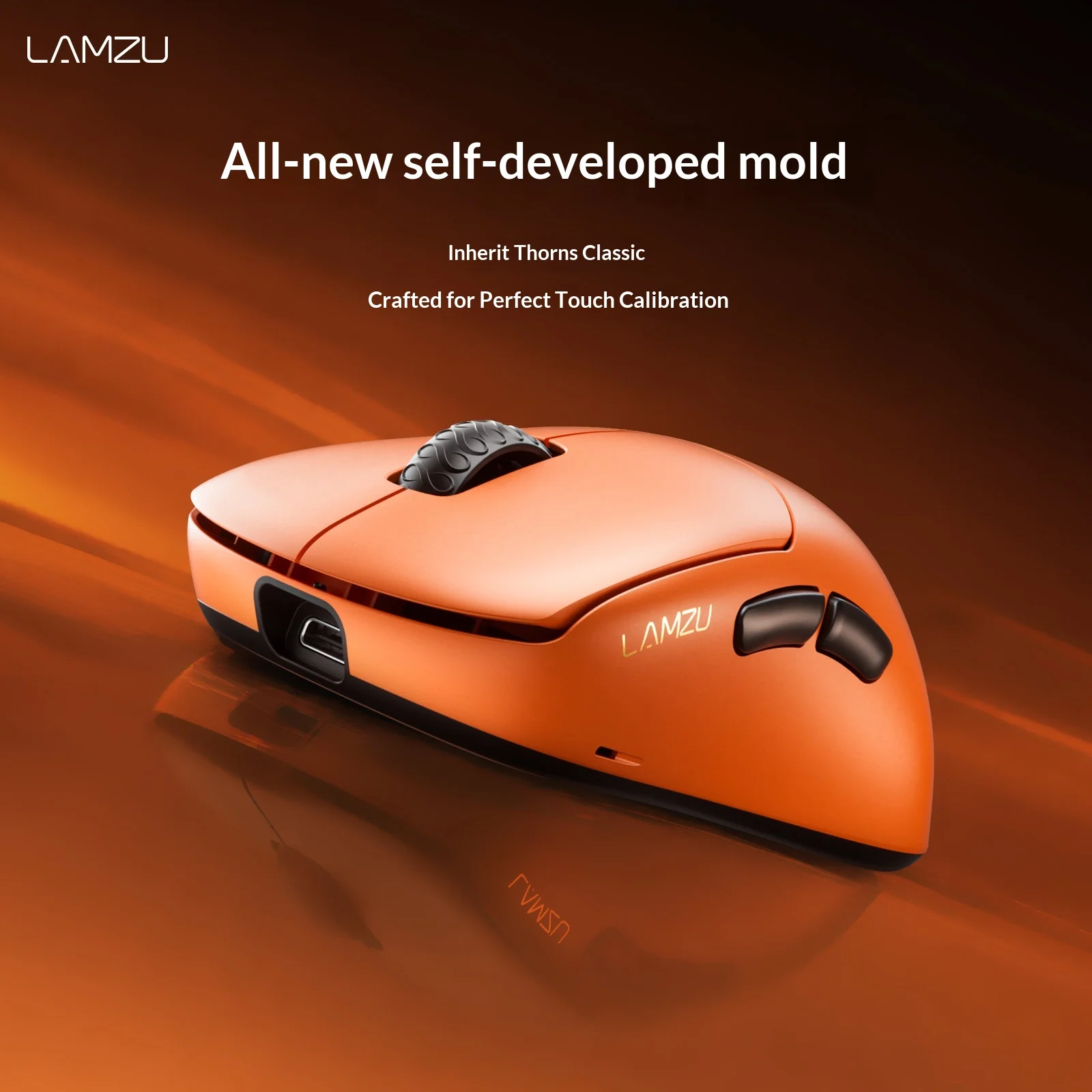 LAMZU THORN V2 Dual Mode Wireless Gaming Mouse 8000Hz Polling Rate PAW NEXT1 Sensor Nordic 54H20 Mice Lightweight PC Accessories