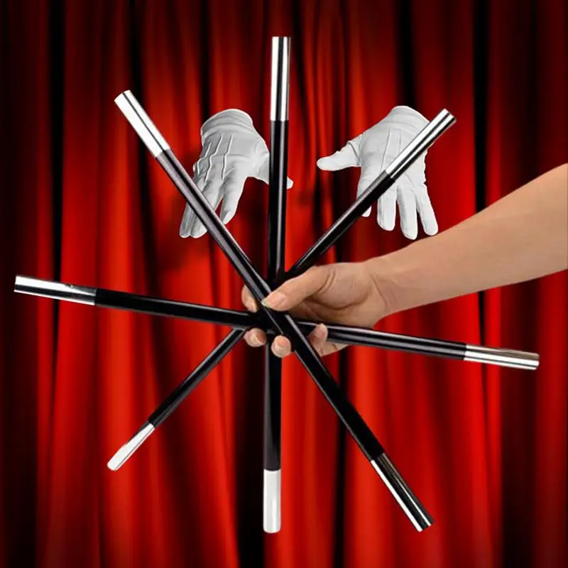 Magic Wands For Adults Divisible Performance Accessories Magic Staff For Professional Magician 1 Stick Turns 4 For Magic Tricks