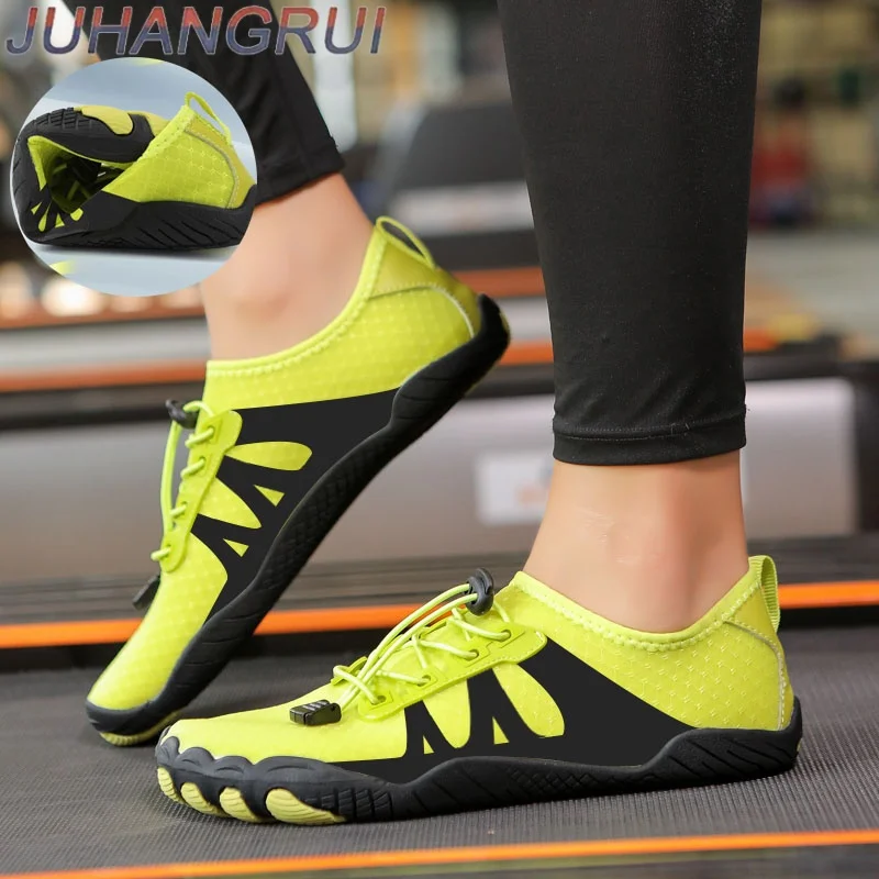 

Summer Unisex Aqua Shoes Couples Outdoor Aquatic Sneaker Quick-Dry Upstream Wading Footwear Barefoot Beach Shoes Breathable Mesh