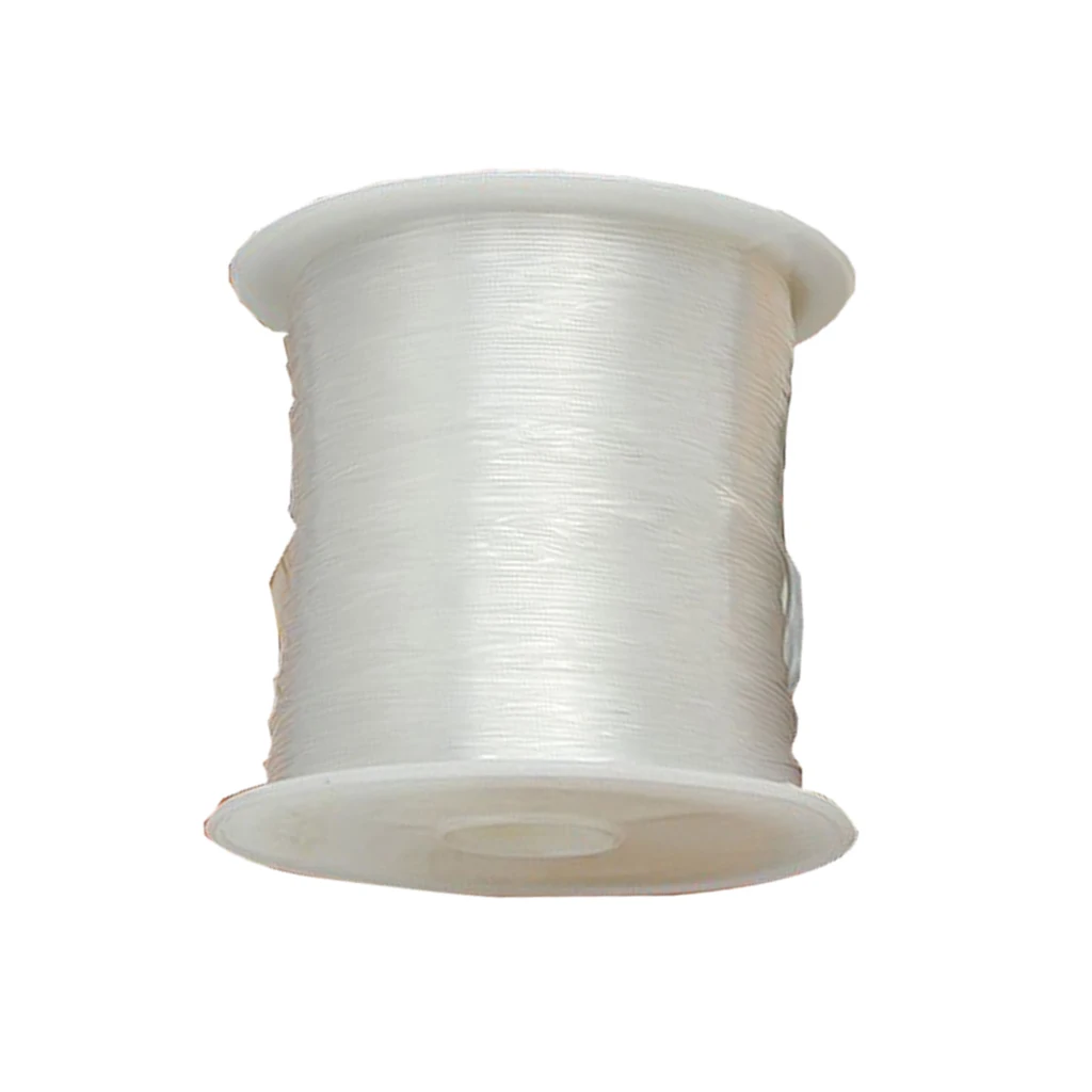 70m/Roll 0.4mm Crystal Nylon Cord String Wire Beading Thread Or As Fishing Line