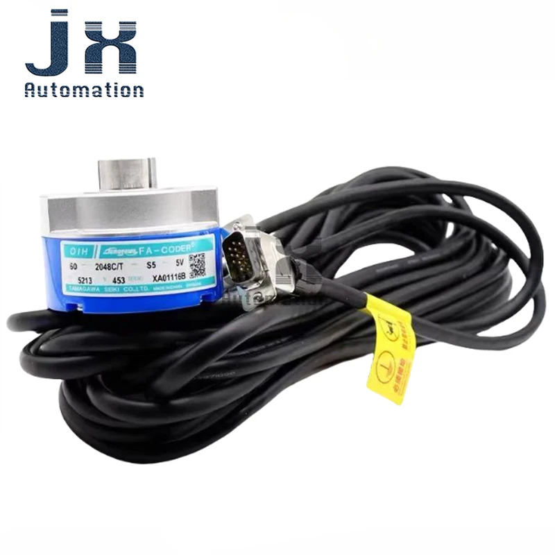 Tamagawa Incremental Rotary Encoder TS5213N453 OIH60-2048C/T-S5-5V for Guangri Elevator angle and speed measurement Encoder