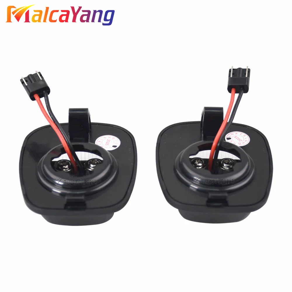 ضوء لوحة ترخيص LED لنيسان إكستيرا (رونيز) WD22 لفرونتير نافارا/NP300/ D22 2 قطعة مصابيح لوحة أرقام بيضاء حمراء