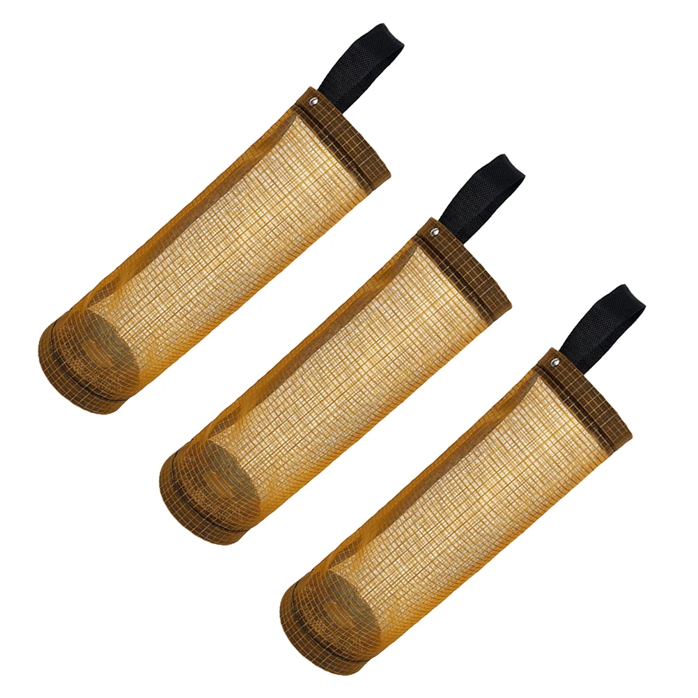 

3Pcs Convenient Household Grocery Bag Organizer Suspendable Dispenser for Kitchen Drawer Cabinet Plastic Bag Holder