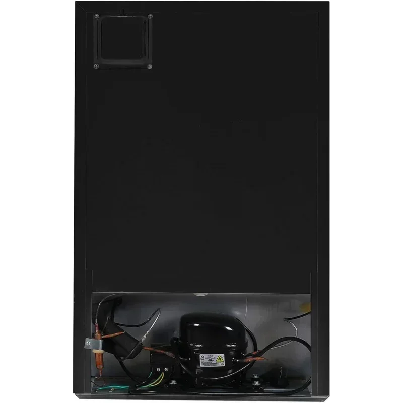 DD2frigidaire EFRF314-AMZ فريزر مستقيم 3.0 قدم مكعب سلسلة تصميم بلاتينيوم غير قابل للصدأ، فضي