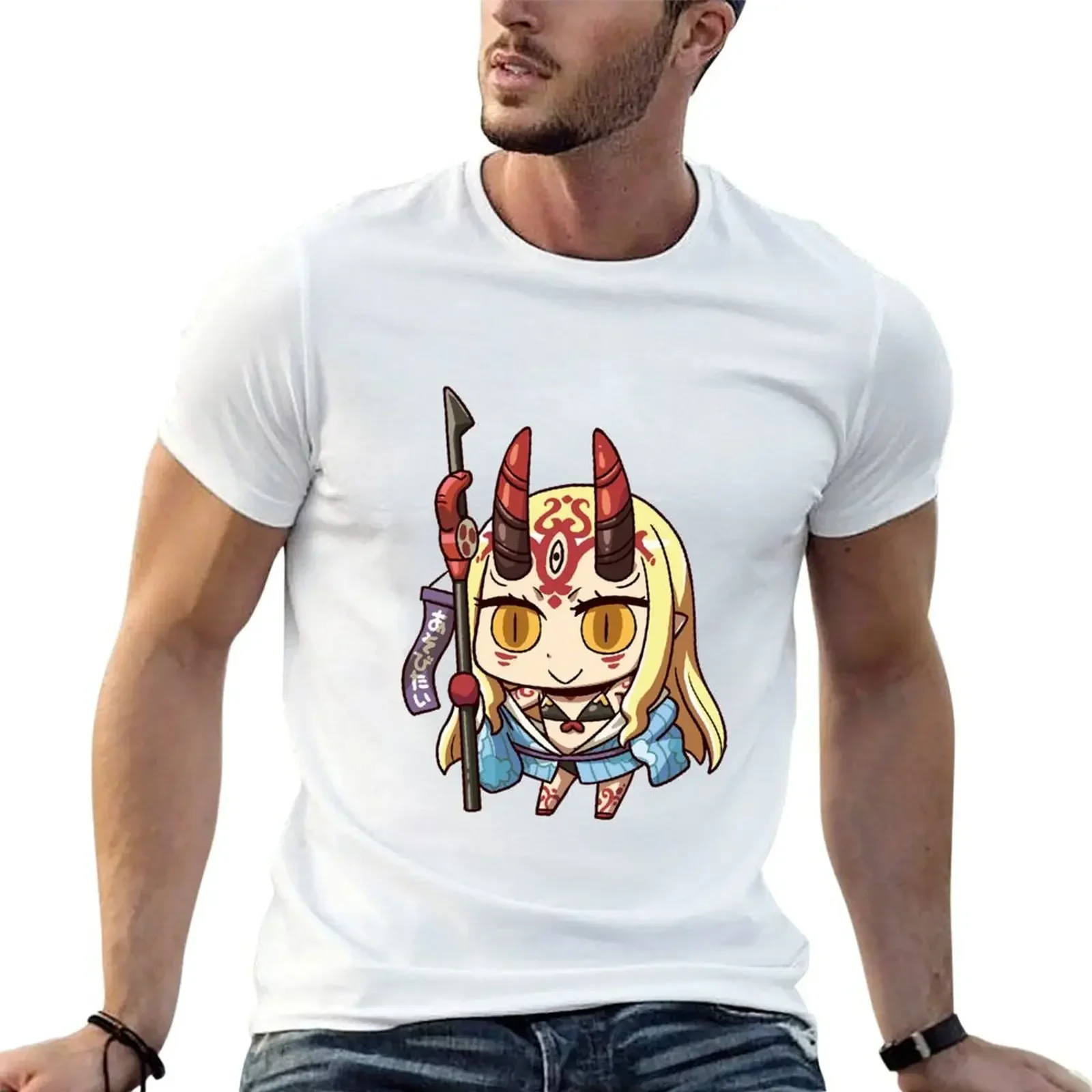 Ibaraki Douji (Lancer) - Summer T-shirt oversized tees mens t shirt graphic