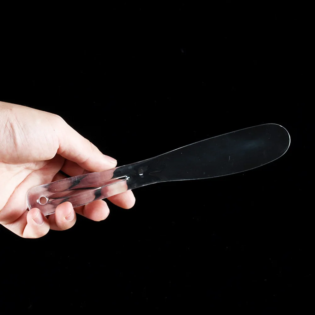 

6pcs Facial Mask Spatulas Abs Cream Scoop For Diy Makeup Skincare Mixing Face Mask Application Tool Brush