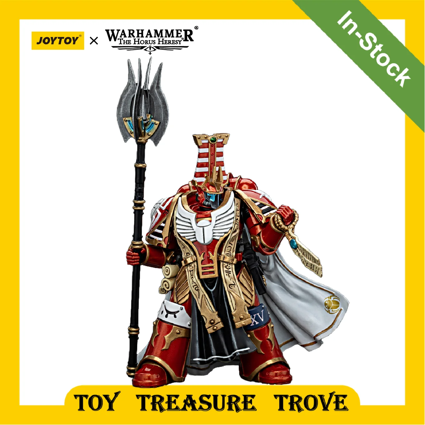 [IN STOCK] JOYTOY 1/18 Action Figures Warhammer 30K Thousand Sons Legion Librarian Consul Toy