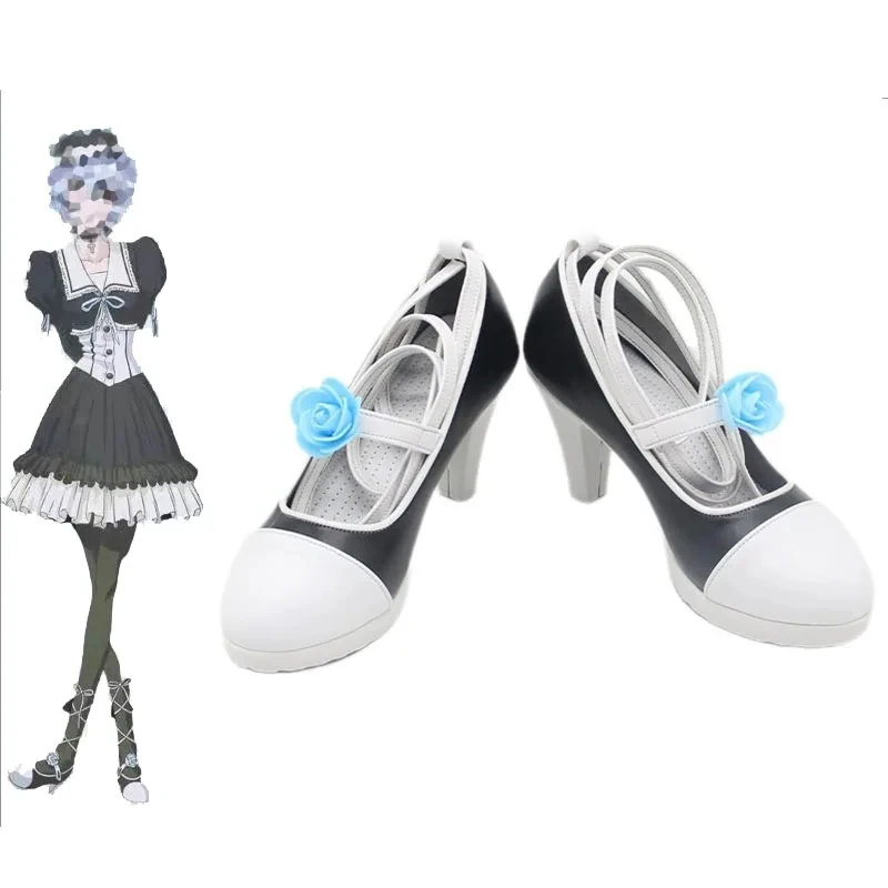 

Anime Rei Cosplay Comic-con Cosplayer High Heels Made of Synthetic Leather EVA00Rei Ayanami's Shoes gf;.9