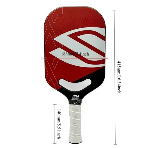 6 best sales kolfiber pickleball paddel - №6