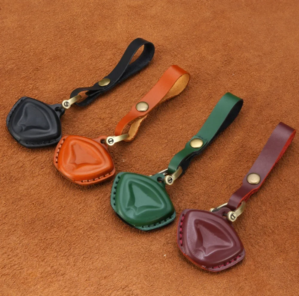 Motorcycle Leather Key Cover for Can Am Spyder F3 Ryker Renegade view 3