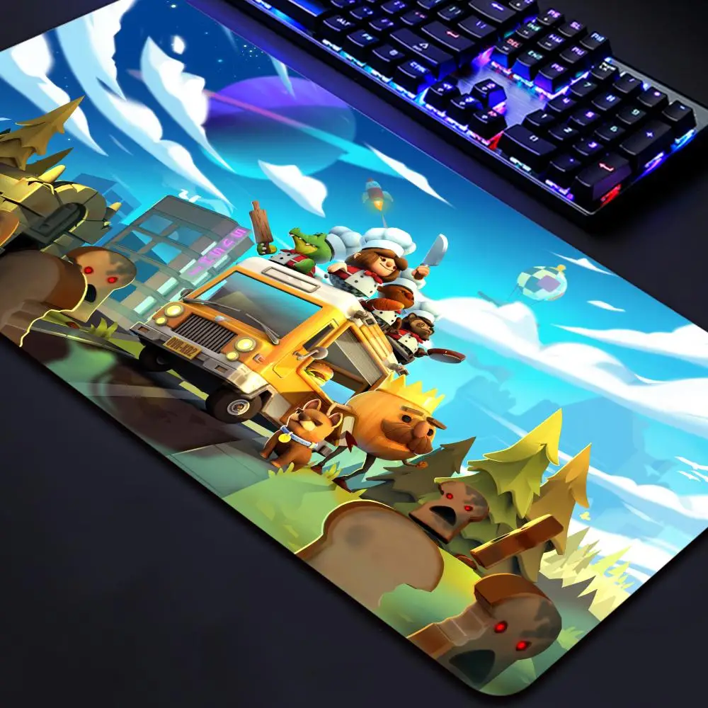 Mouse Pad Non-Slip Rubber Edge locking mousepads Game play mats Action Indie Game Overcooked 2 for notebook PC computer