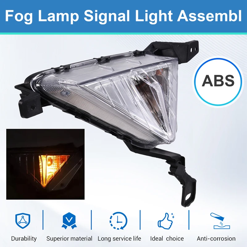 

New Front Fog Lamp Light Assembly For Hyundai Elantra 2019-2020 92302F2510 92301F2510
