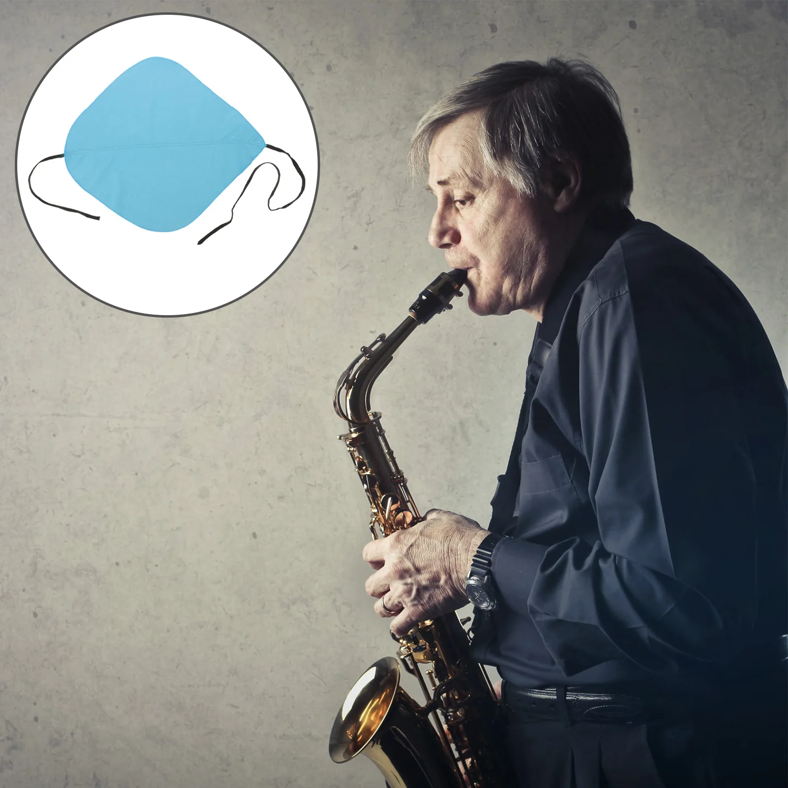 

Saxophone Cleaning Cloth Flexible Fabric Absorbent Instrument Cleaner Flute Clarinet Maintenance Cloth Music Instruments