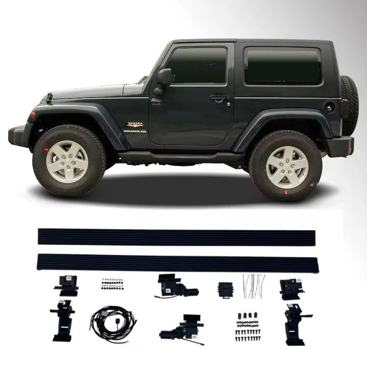 

Retractable Power Pedals Automatic Foot Pedals Electric Side Pedals Fit Wrangler Gladiator 2 Doors