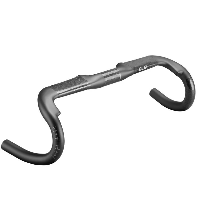 Ultralight SL Carbon Gravel Handlebar 31.8mm -10 Degree Road Bike External Routing Reduce Resistance Drop Bar Racing Bent Bar