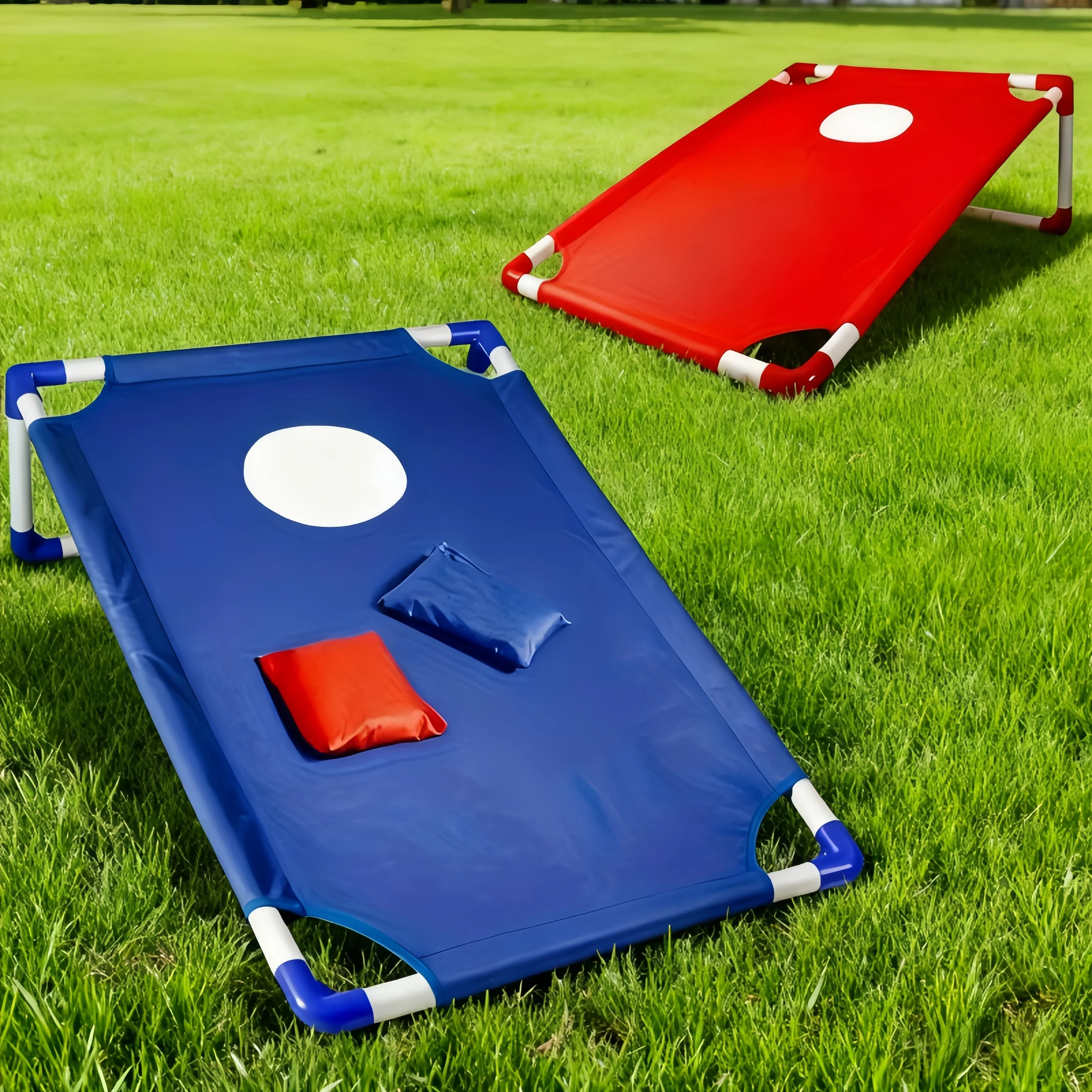 Jeu de lancer de sacs de sable pour enfants en plein air, planche d'entraînement, jouet de lancer, jeu de société rebondissant, Sports de plein air