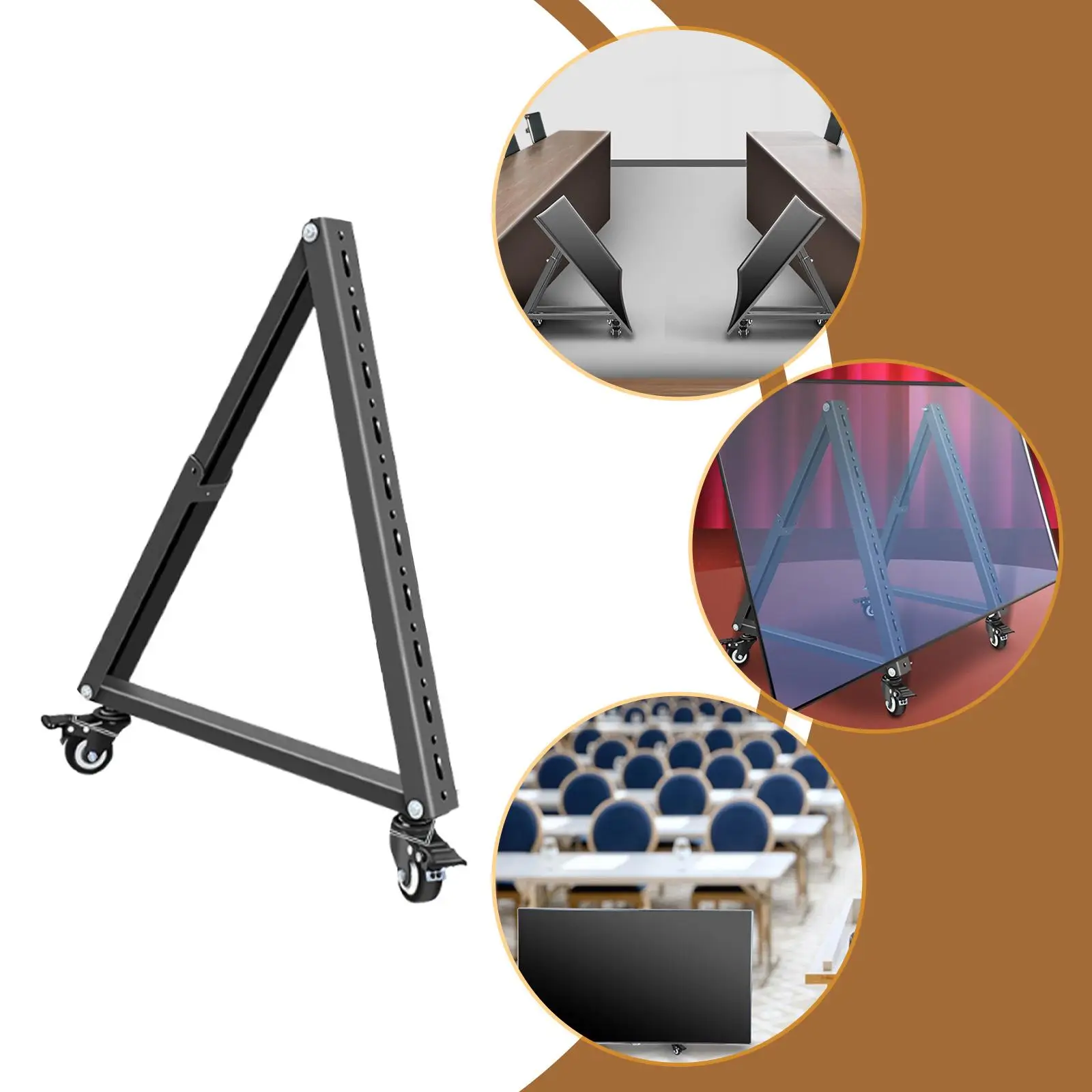 low-height-mobile-tv-stand-monitor-floor-stand-cart-stable-heavy-duty-metal-rolling-tv-mount-with-wheels-for-meeting-room