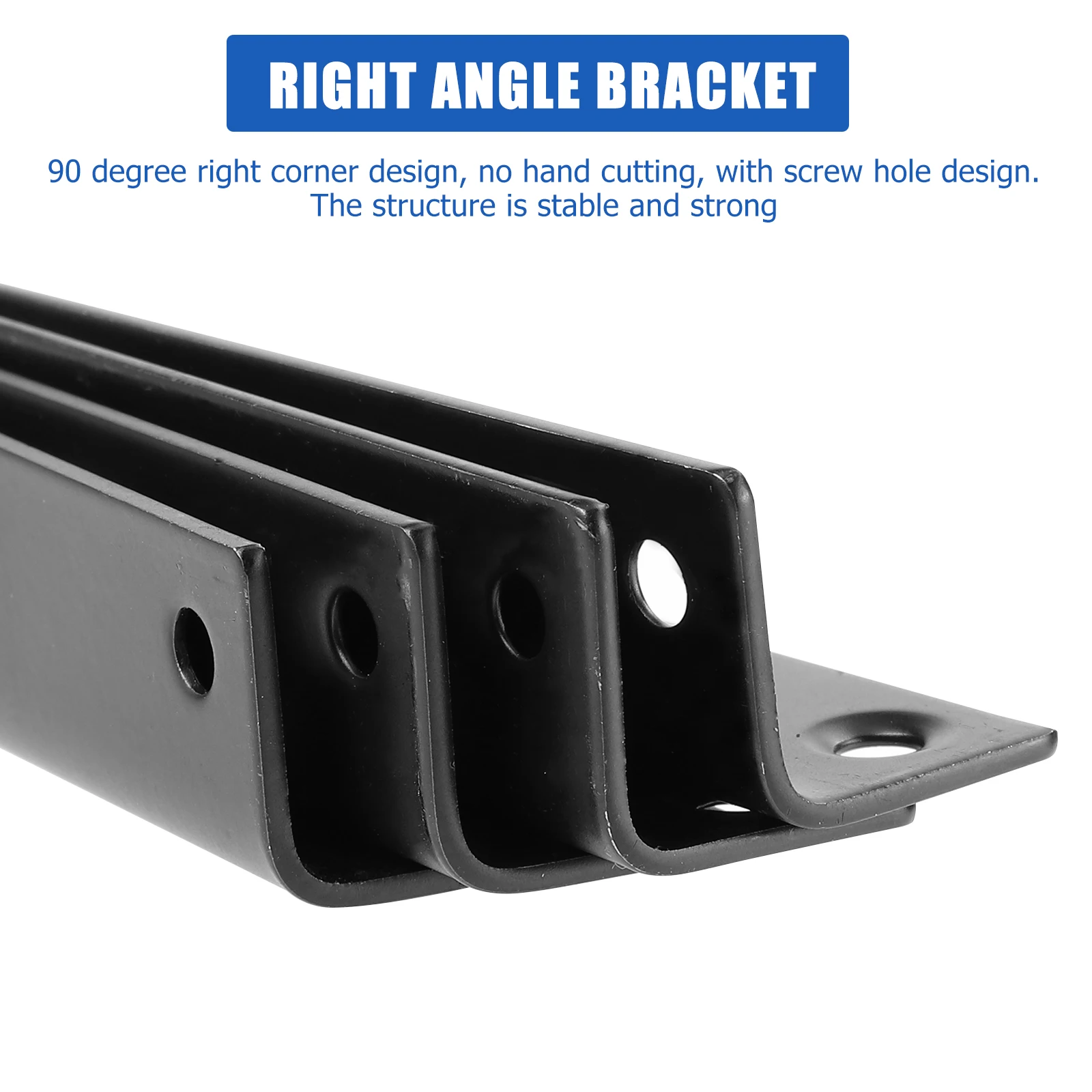 

4pcs Heavy Duty Corner Bracket Stainless Steel 90 Degree Right Angle Support For Furniture Fixing L Shape Brackets Corner Shelf