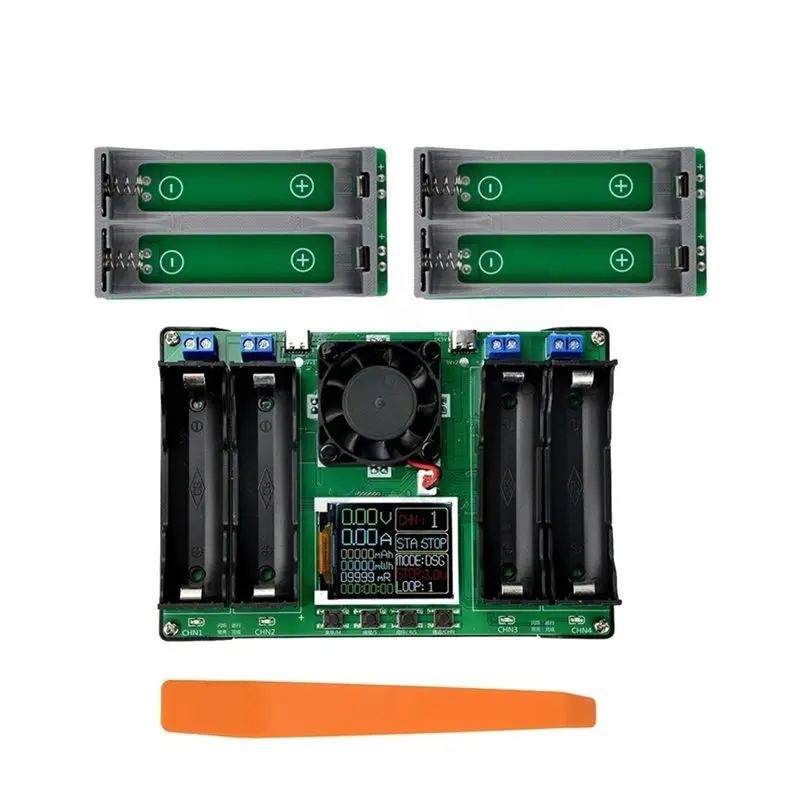Y01A For Battery Testing 18650/21700 4CH For Battery Capacity Tester LCD Display Mah Lithium Digital For Battery Detection Modul