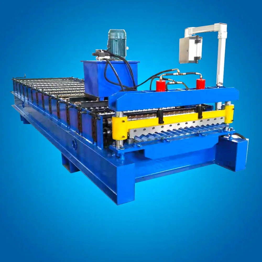 Wall Panel Press Tile TR4 IBR Roof Sheet Roll Forming Machine Durable Metal Roofing Panel Production Line for Construction Use​