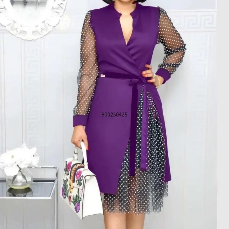 Customized African Dresses for Women Dashiki Mesh African Dress Bazin African Clothes Fashion Elegant Ankara Dresses Ladies Afri