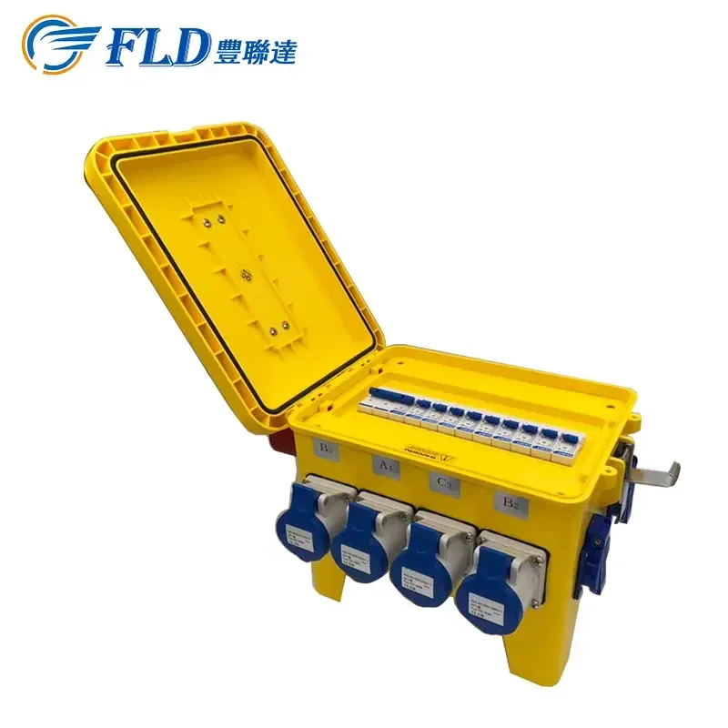 

25FLD Portable Outdoor Power Distribution Power Distro Box