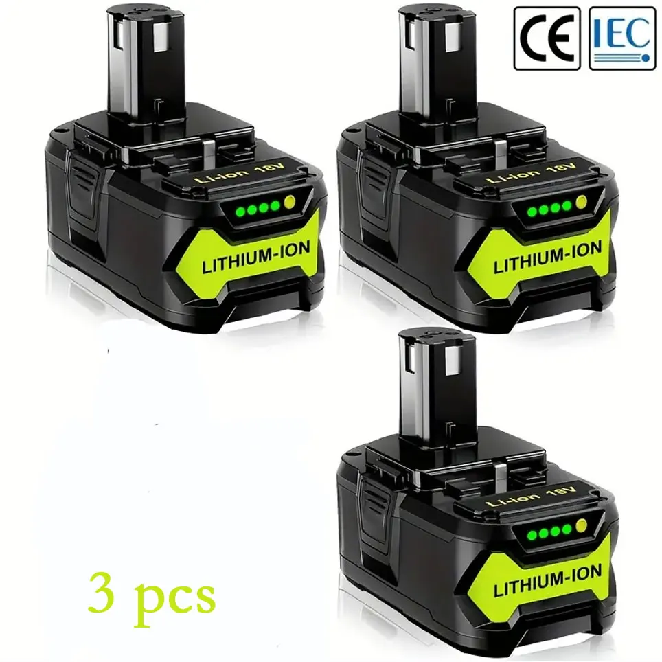 Für Ryobi - 18 Volt ONE+ 8,0 Ah Lithium-Ionen-Akku - Kompatibel mit Allen 18V ONE+ Werkzeugen - Lange Akkulaufzeit und Leistung – Detail 1