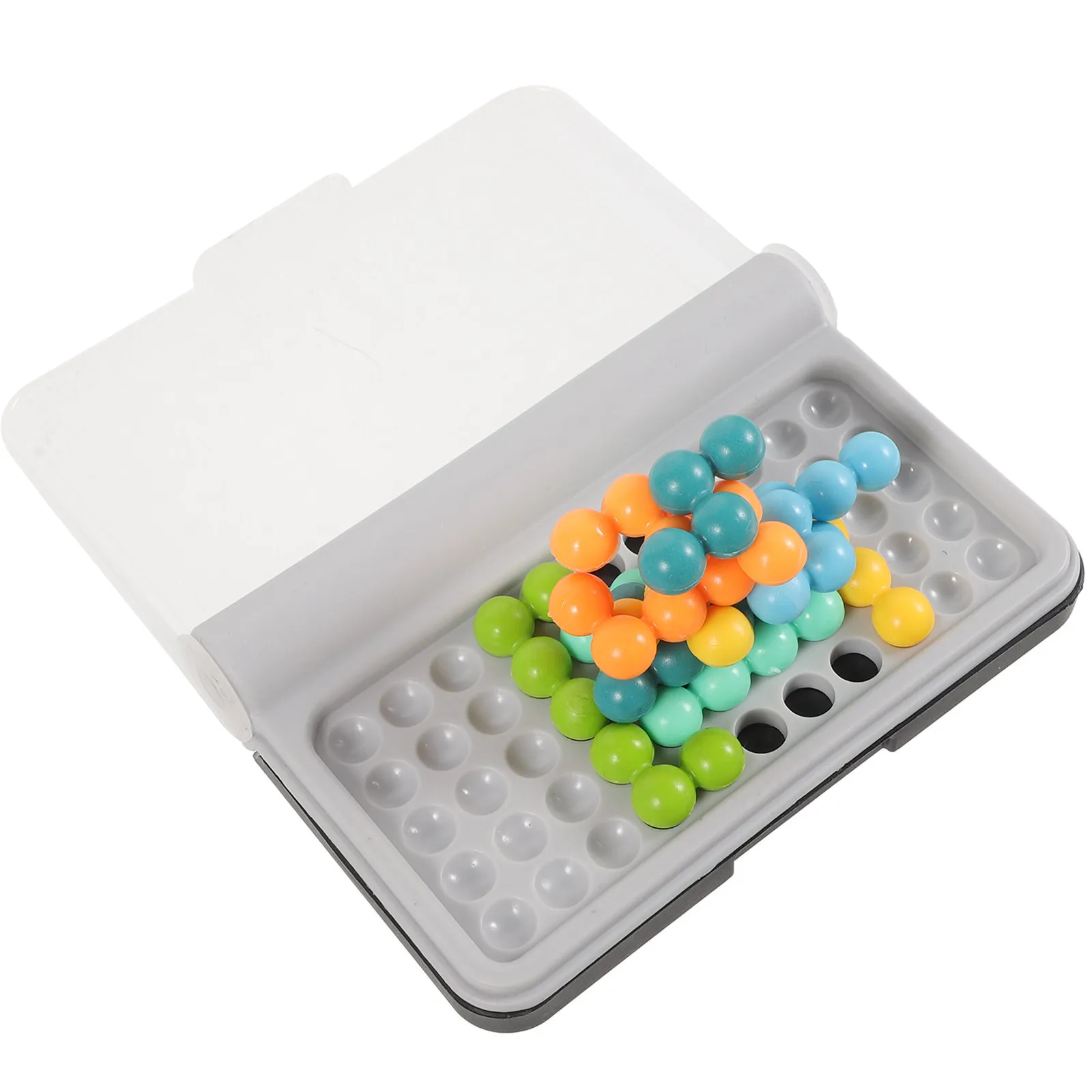 

1Set Wisdom Pyramid Beads Logical Intelligence Thinking Game for Kids Educational Creativity Development Portable Puzzle