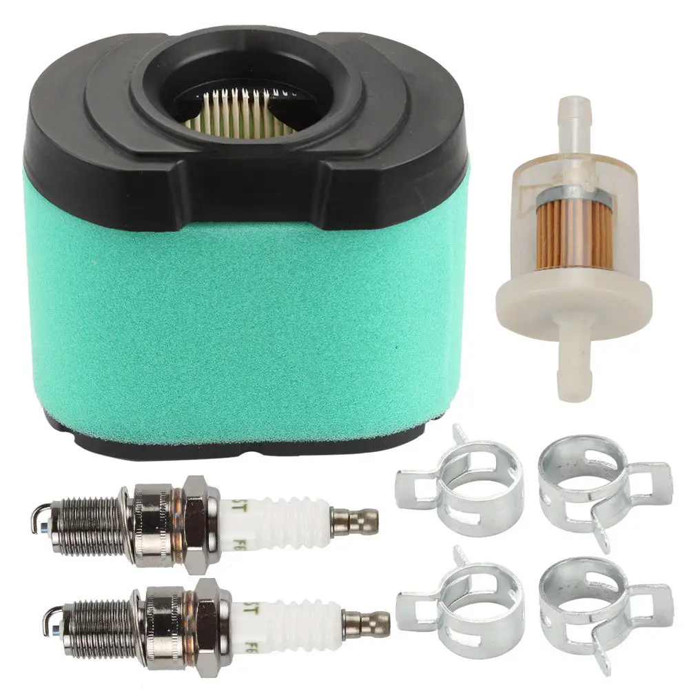 

New Air Filter Spark Plug Kit For Briggs & Stratton 792105 792303 21544700 H/P Engine