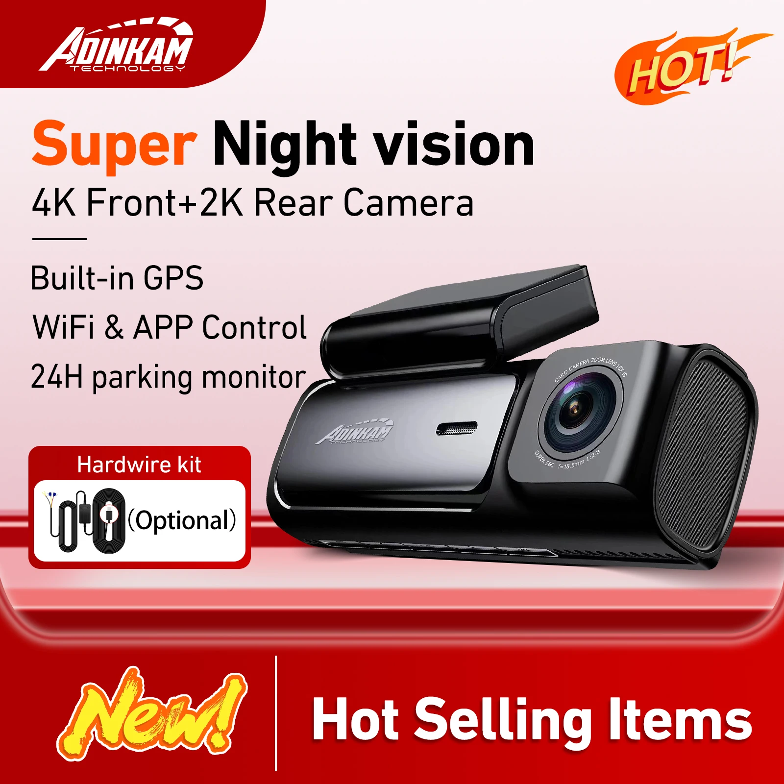 Adinkam 4K For Car … - image