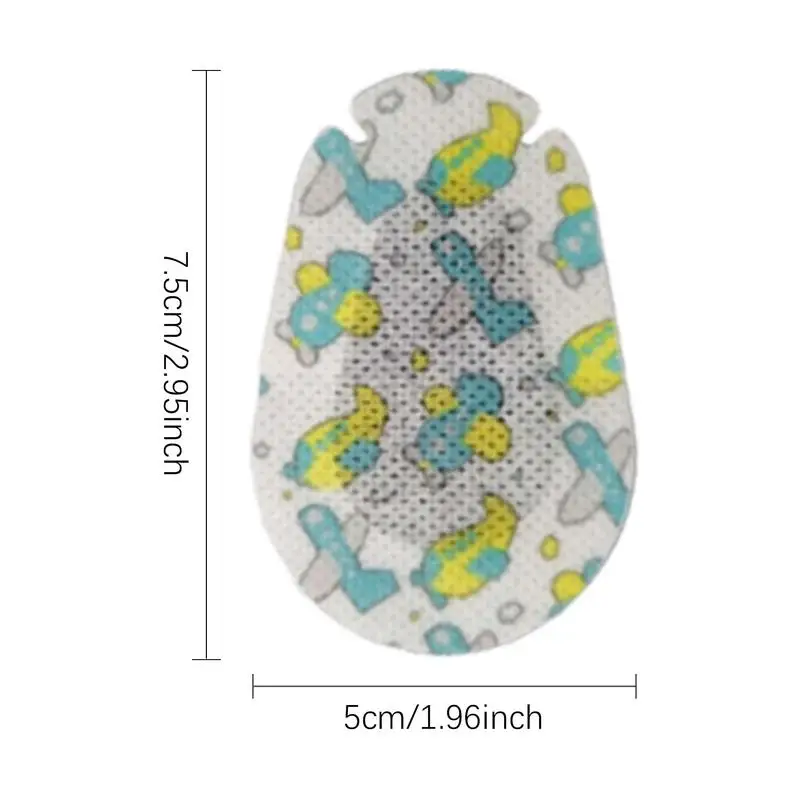 Adhesive Eye Patch Cartoon Pattern Strabismus Correction For Children 20 PCS Eye Patch Eyeshade Vision Care Patch Kids Good
