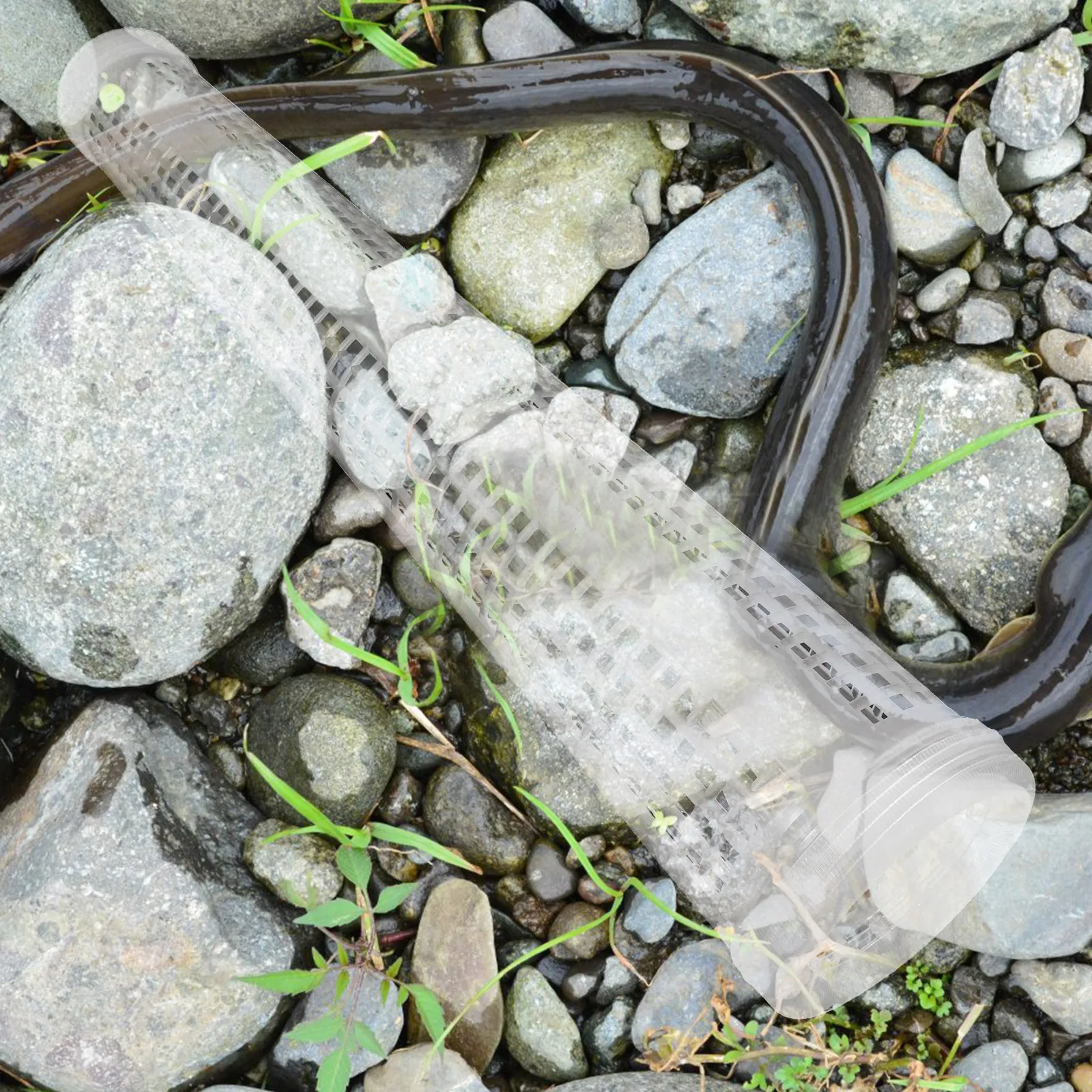 

Eel Loach Trap Crawfish Fishing Cage Portable Bait Trap For Saltwater Freshwater Crab Shrimp Mesh Netting Tool