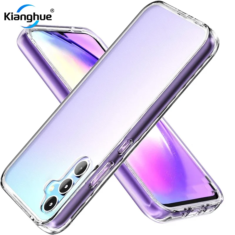 Soft Silicone Ultra Thin Case For Samsung Galaxy A55 A15 A35 A25 A05S A54 A34 A24 A14 A53 A33 A23 A52 A32 Clear Back Cover Shell