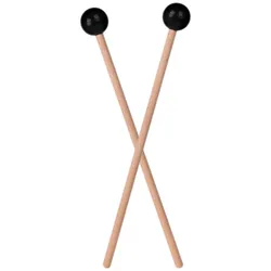 2Pcs Ethereal Drumstick Compact Steel Drum Mallets With Wood Handle Mini Tongue Drum Sticks Portable Percussion Accessories