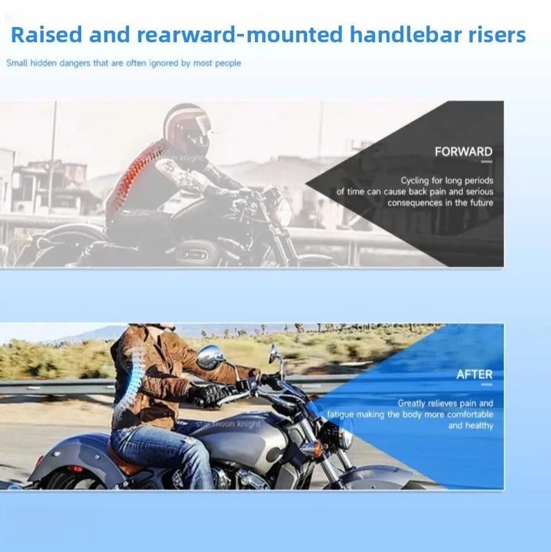 For VOGE CU525 Modified Handlebar Heightening Code, Handlebar Rear Moving Faucet Heightening Code