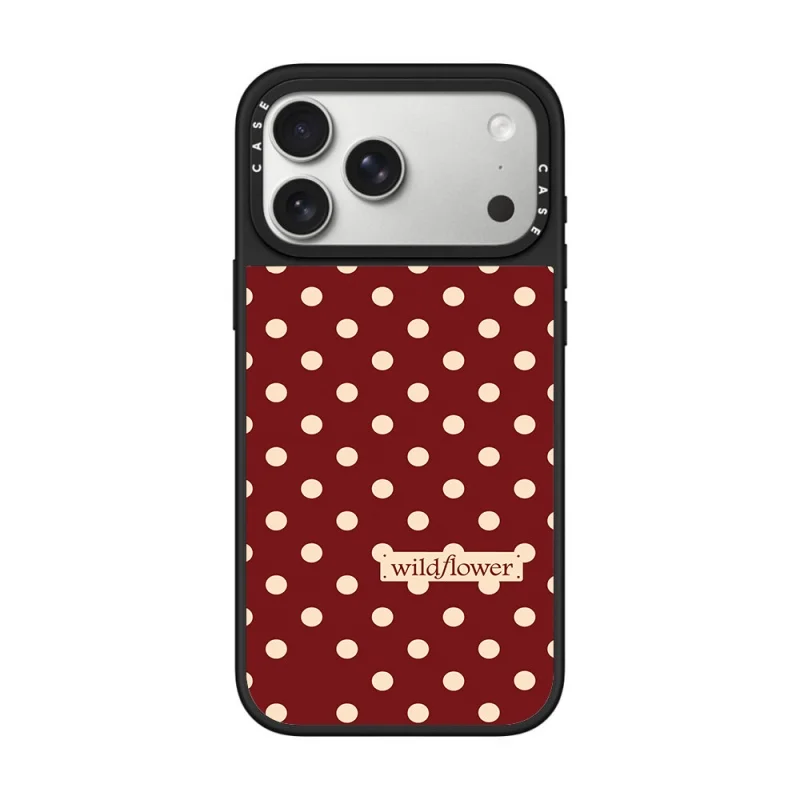 

Wildflower red Blue orange Polka Dots Magsafe Wireless Charge Case for iPhone 11 13 12 14 15 16 17 Pro Max Plus Magnetic Cover﻿