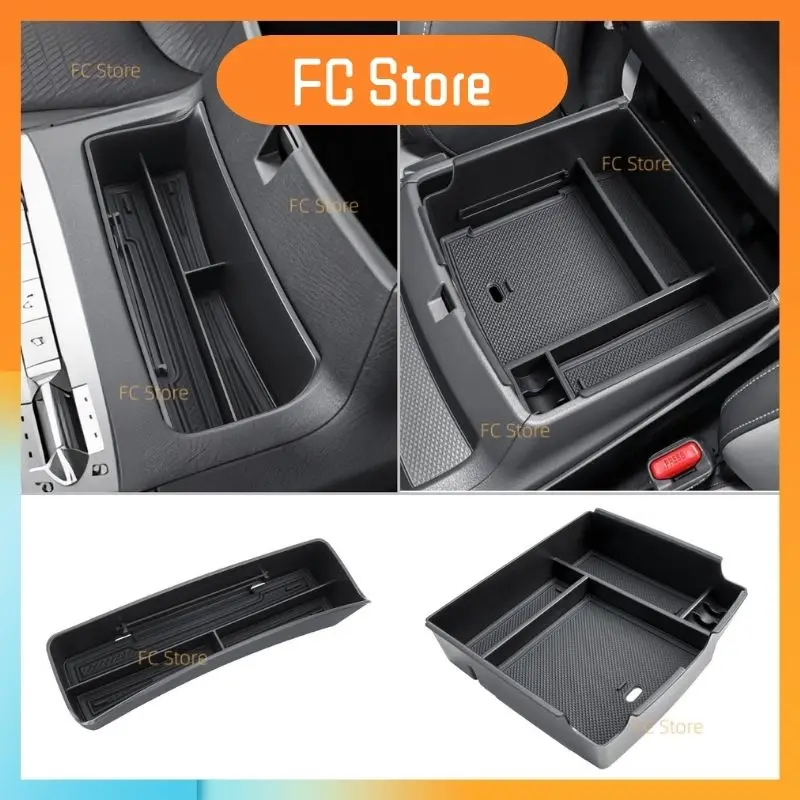Para Kia Carnival 2025 2022-2025 LX LXS EX SX SX bandeja organizadora de consola central accesorios de prestigio organizador de consola central