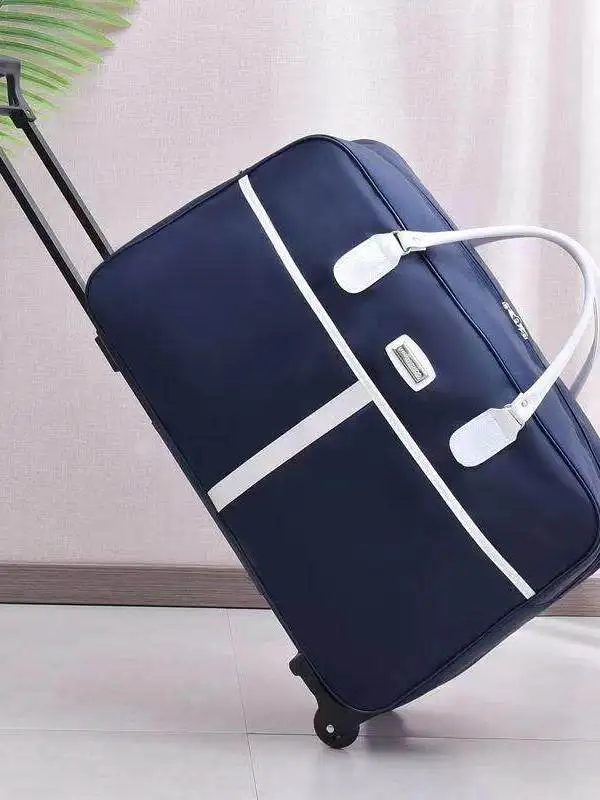 大容量レディース旅行バッグ-ハンドバッグ-軽量学生バッグ-abs-pc素材-カラーブロックデザイン-春シーズン