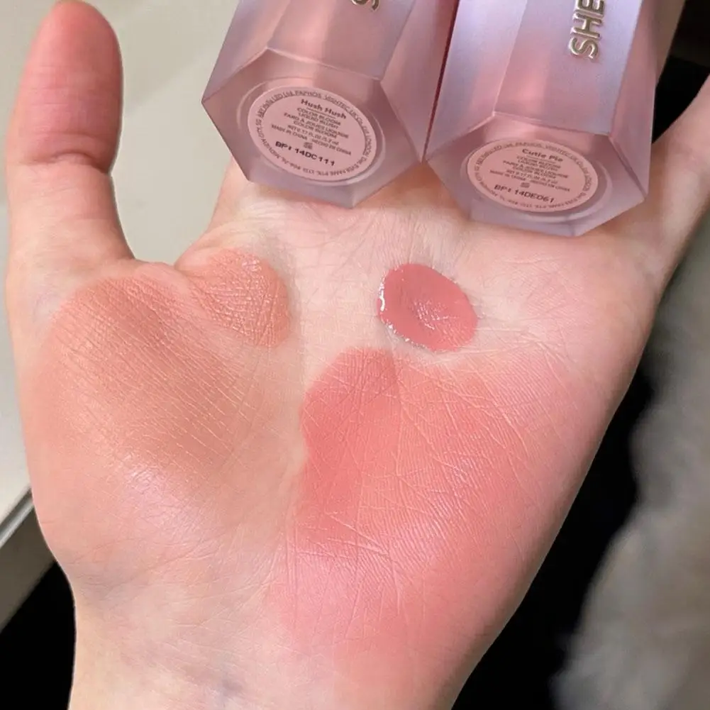 Fard liquido duraturo rosa naturale opaco crema snellente tono grigio buona sbavatura fard liquido trucco per ragazze