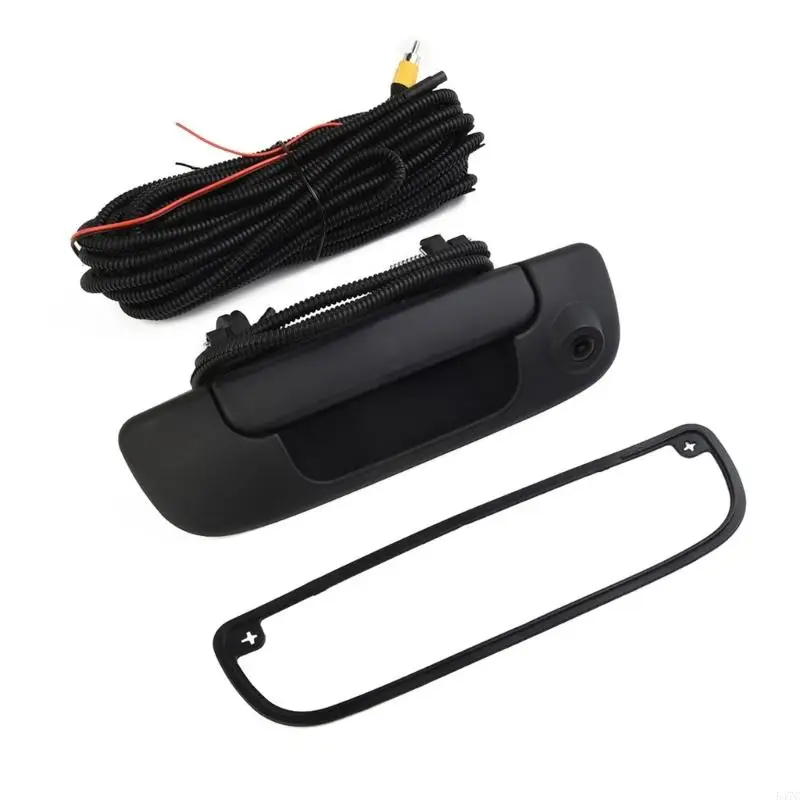 

547C Tailgate Trunk Rear Handle Tail Backup Gate Rear View Camera Auto Accessories Compatible For 1500 2500 3500 55276237AA