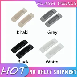 Self Adhesive Sliding Window Handles Slides Cabinet Door Handles for Wardrobe Drawer Glass Punch-free Window Accessories 2/20pcs