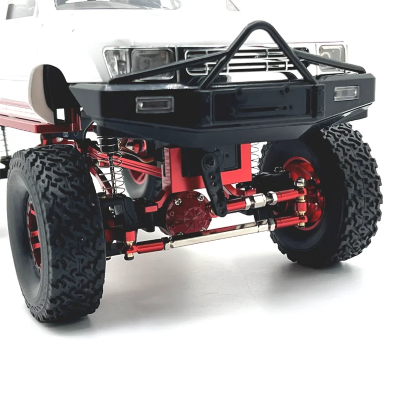 1/16 C64 remote control car, front and rear axles, foot pedals, tie rods, shock absorbers, steering gear seats, sets