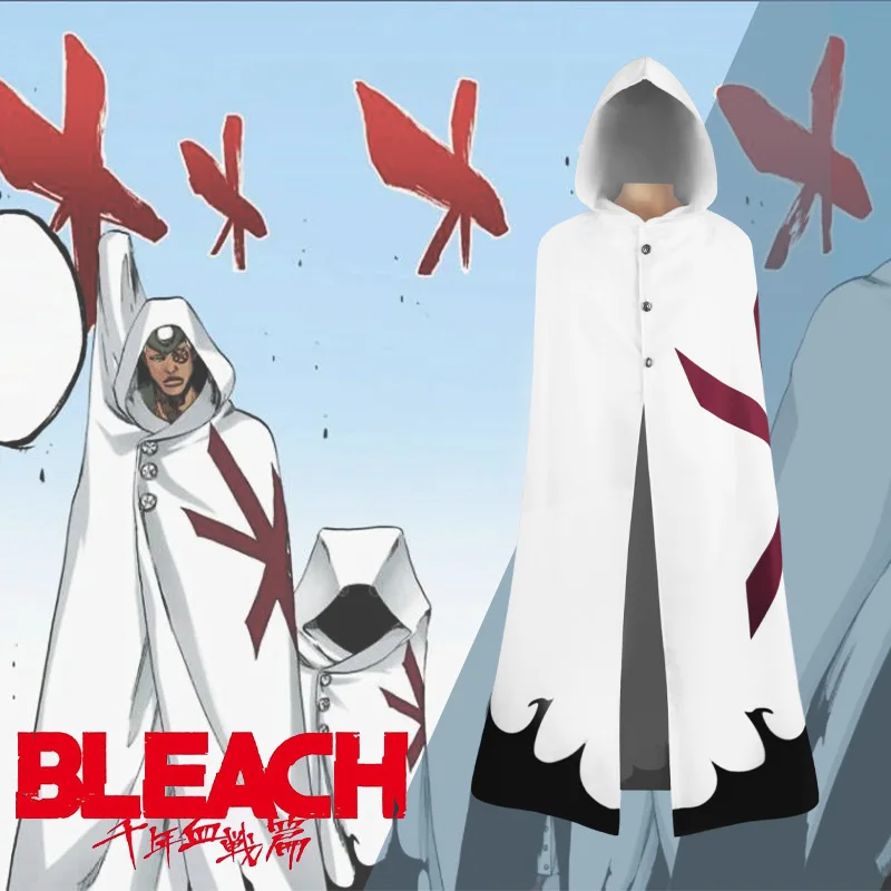 

Anime BLEACH Cosplay Yhwach Knights Of The Invisible Empire Cloak