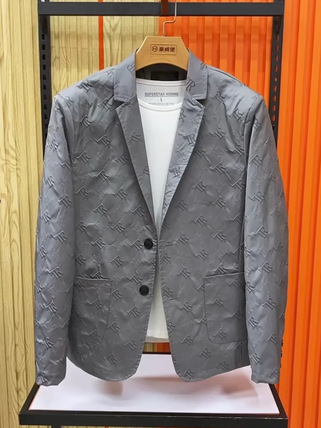 

Новый мужской повседневный костюм 2025: модный, универсальный, высококачественный, деловой, европейский стиль, элегантный, приталенный крой