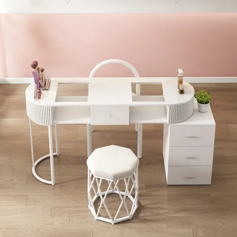 Nordic Salon Nail Table Headboards Designer Professional Manicure Table Modern Living Room Mesa De Manicure Furniture